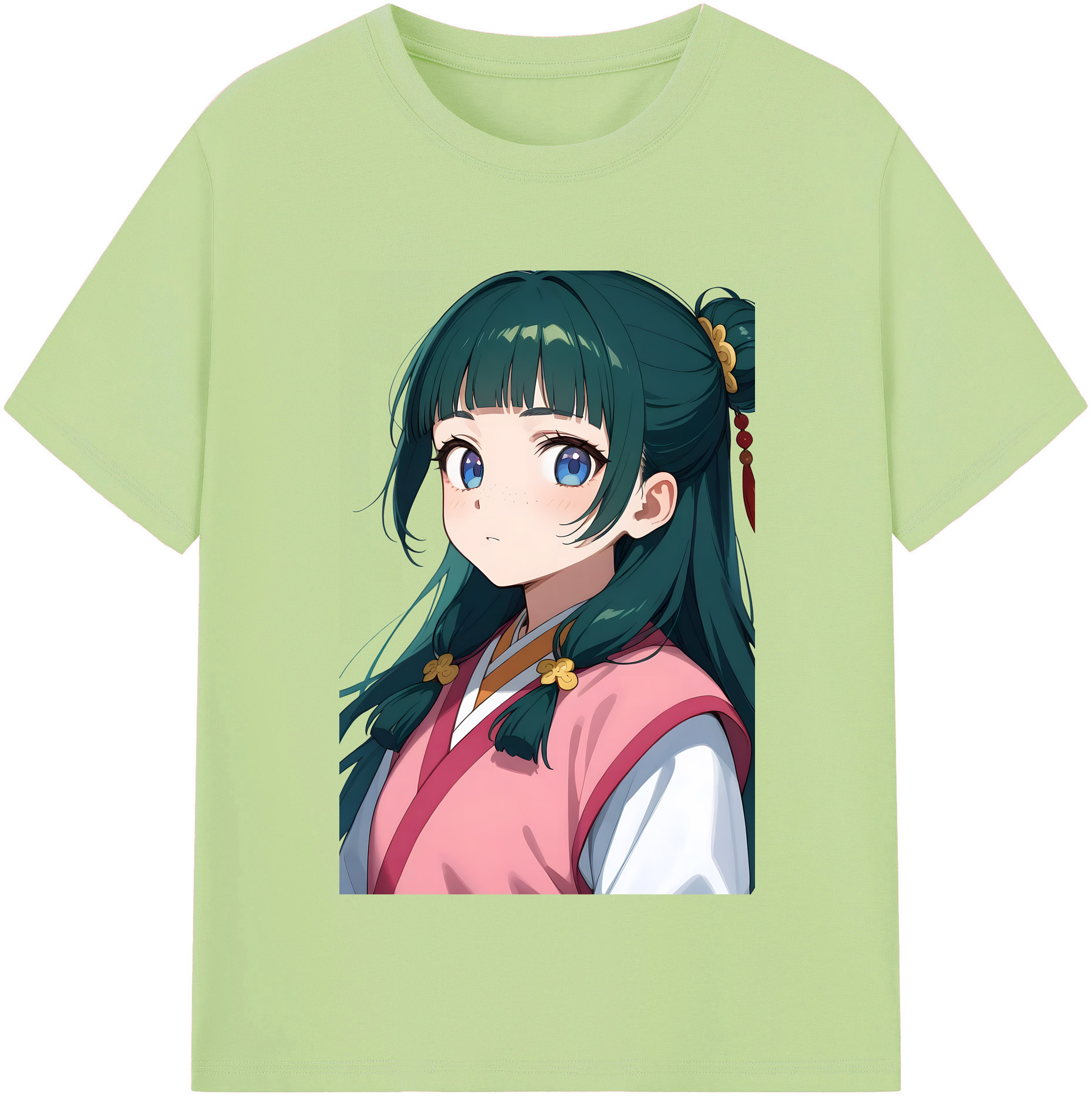 （画像用） 薬屋のひとりごと The Apothecary Diaries 綿100％半袖Tシャツ（フロントプリント）